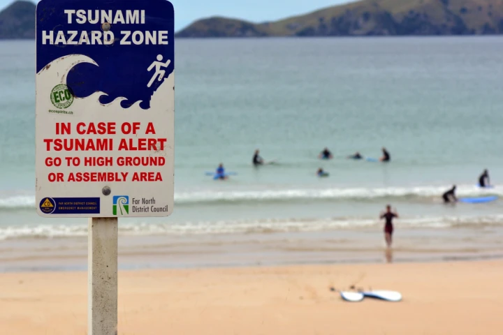 Acoustic Gravity Waves could theoretically be used to mitigate the effects of tsunamis