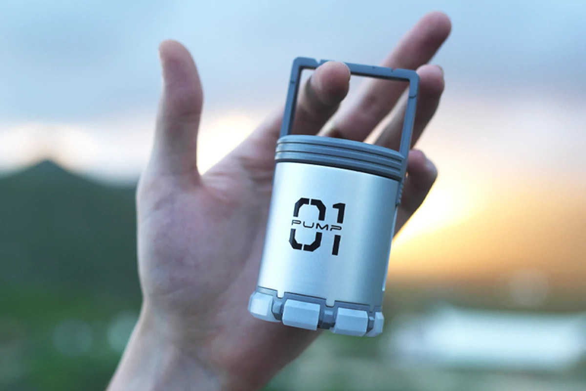 The 01 Pump is presently on Kickstarter
