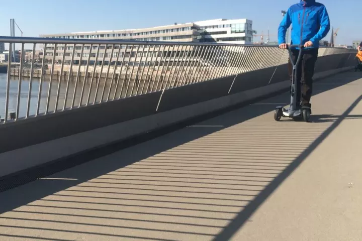 Floatility hopes to develop an urban sharing network of e-floater scooters