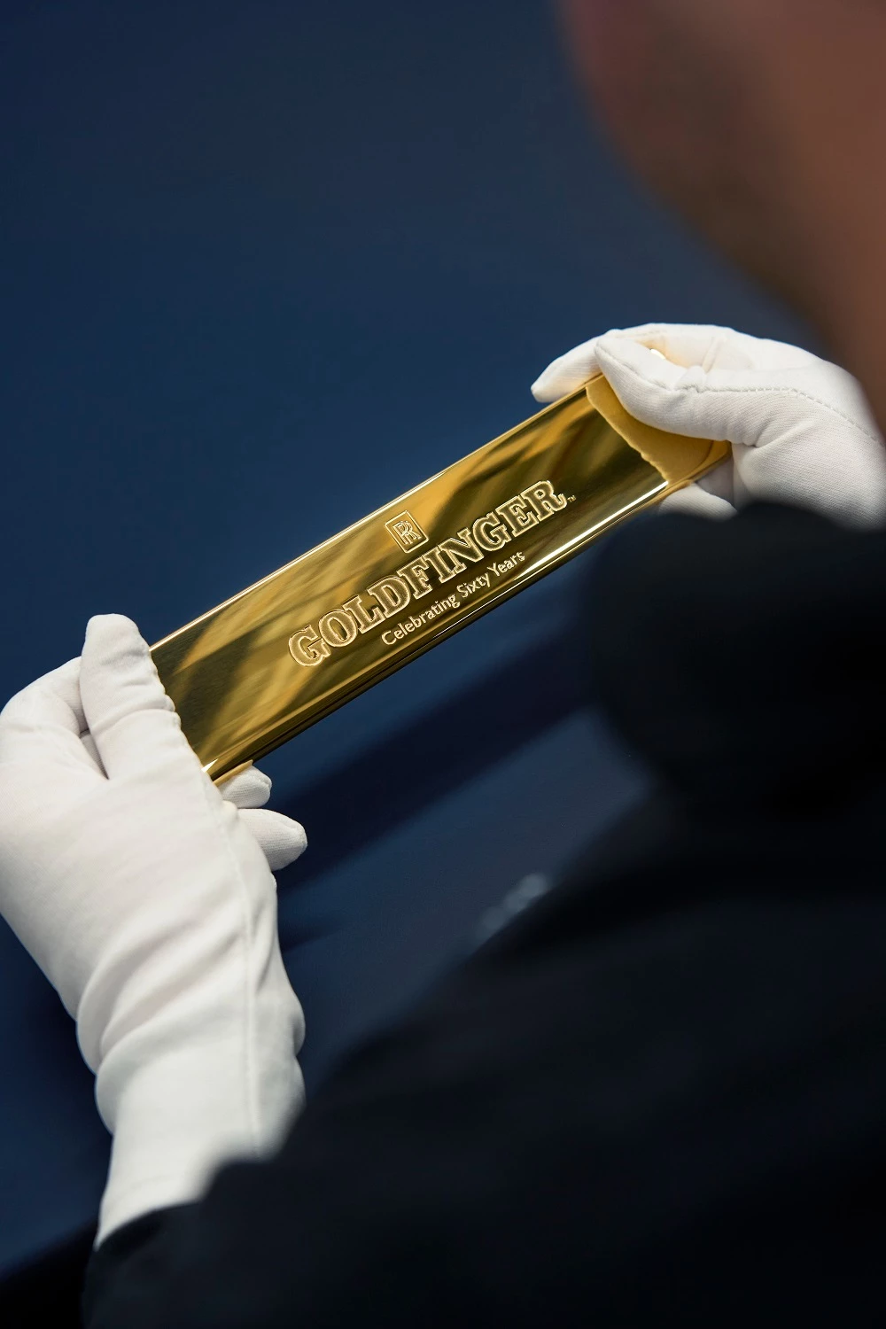 Even the VIN plate was in gold