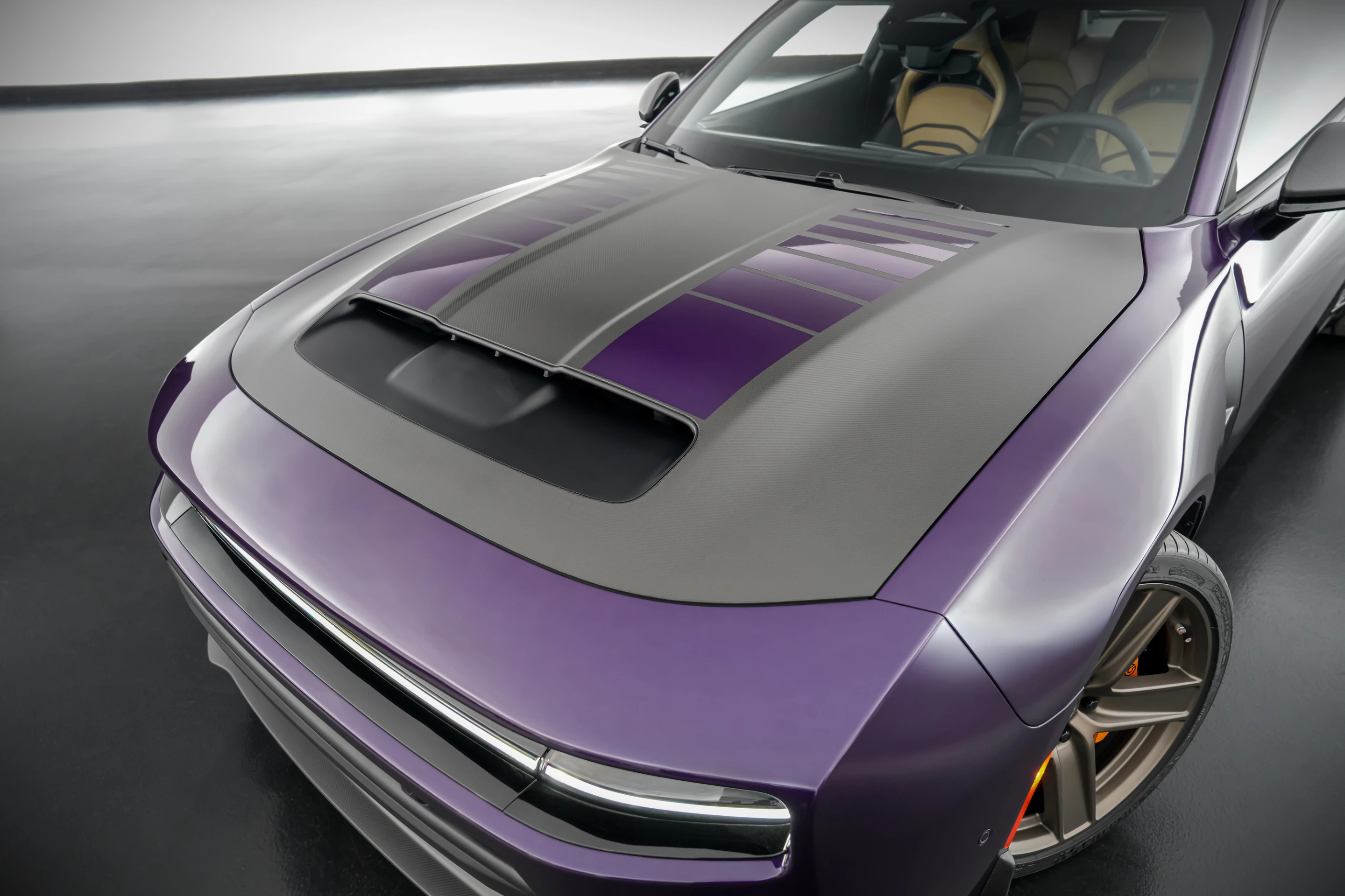 Moparized Dodge Charger SIXPACK has some pretty swank paint