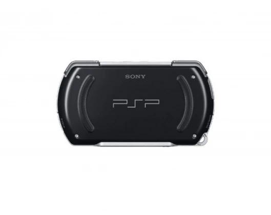 The PSP go rear view