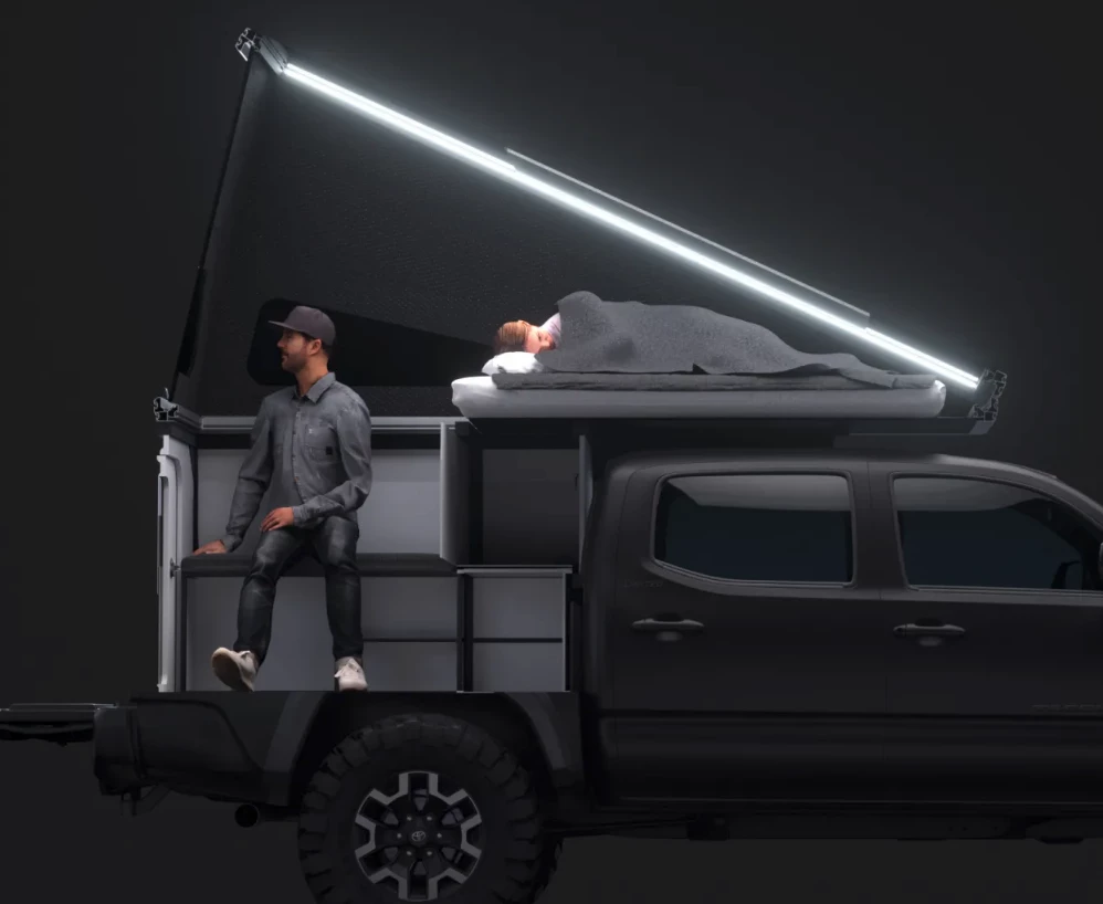 Hardsider will offer interior and exterior LED lighting