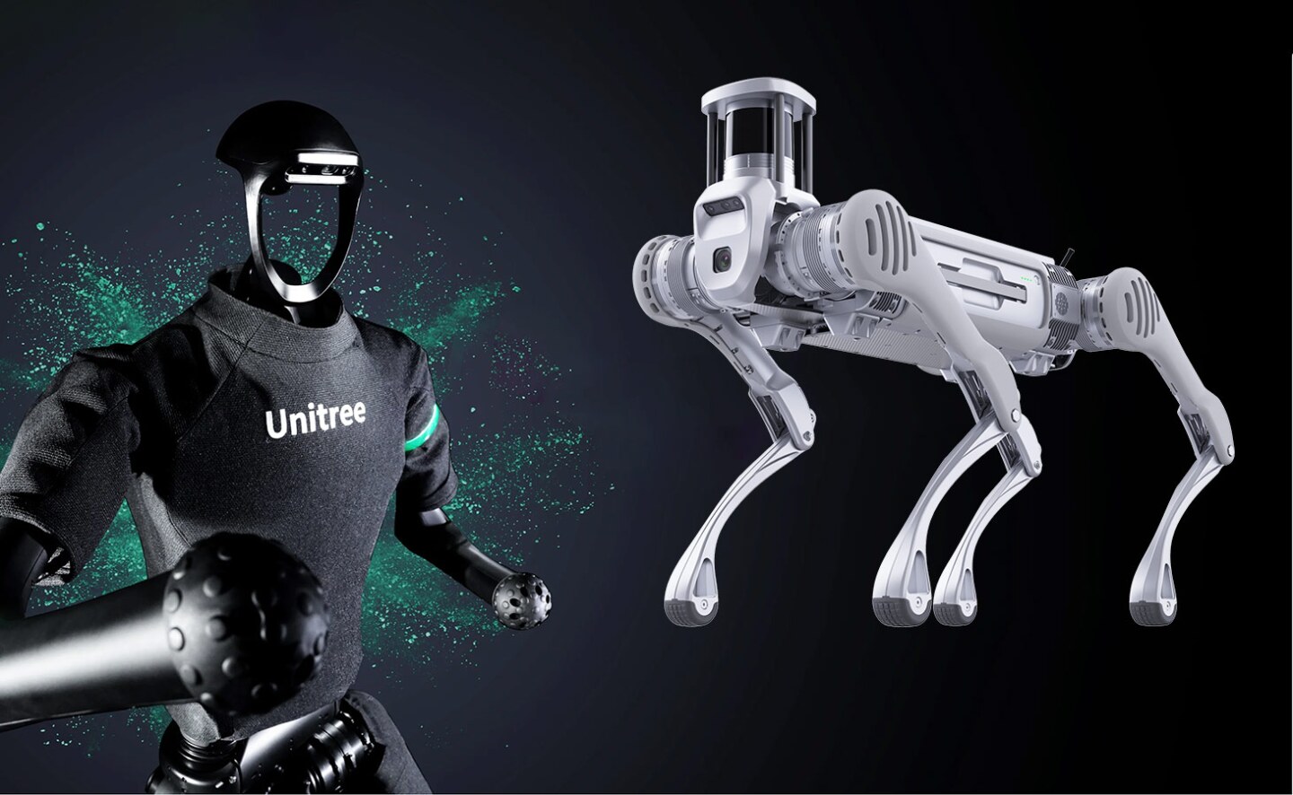 The form factor of assistive robots will be easy to change. It's quite likely that Unitree's humanoid and B2 robots will also be used as platforms to assist the visually-impaired.