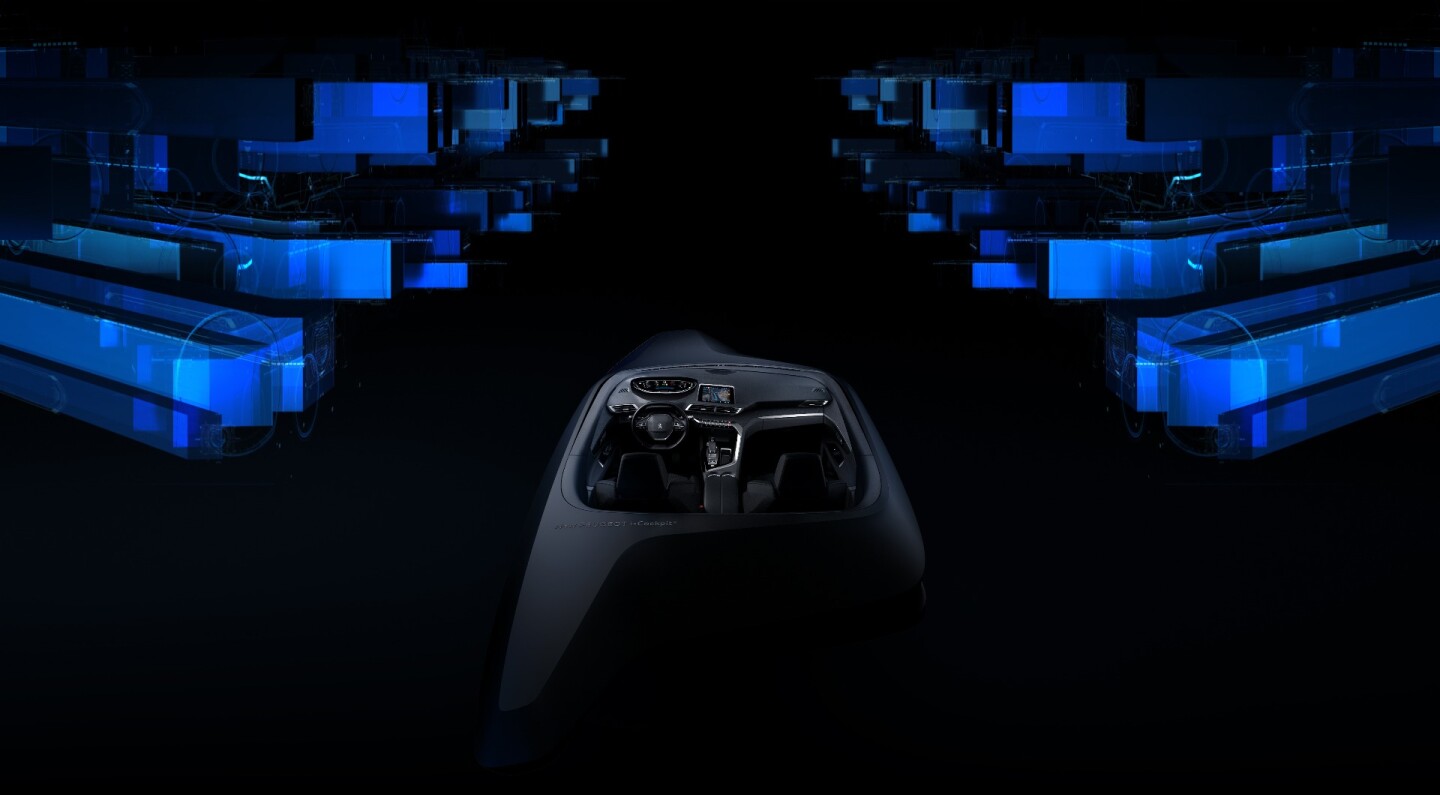 The new i-Cockpit will be introduced to Peugeot's future lineup