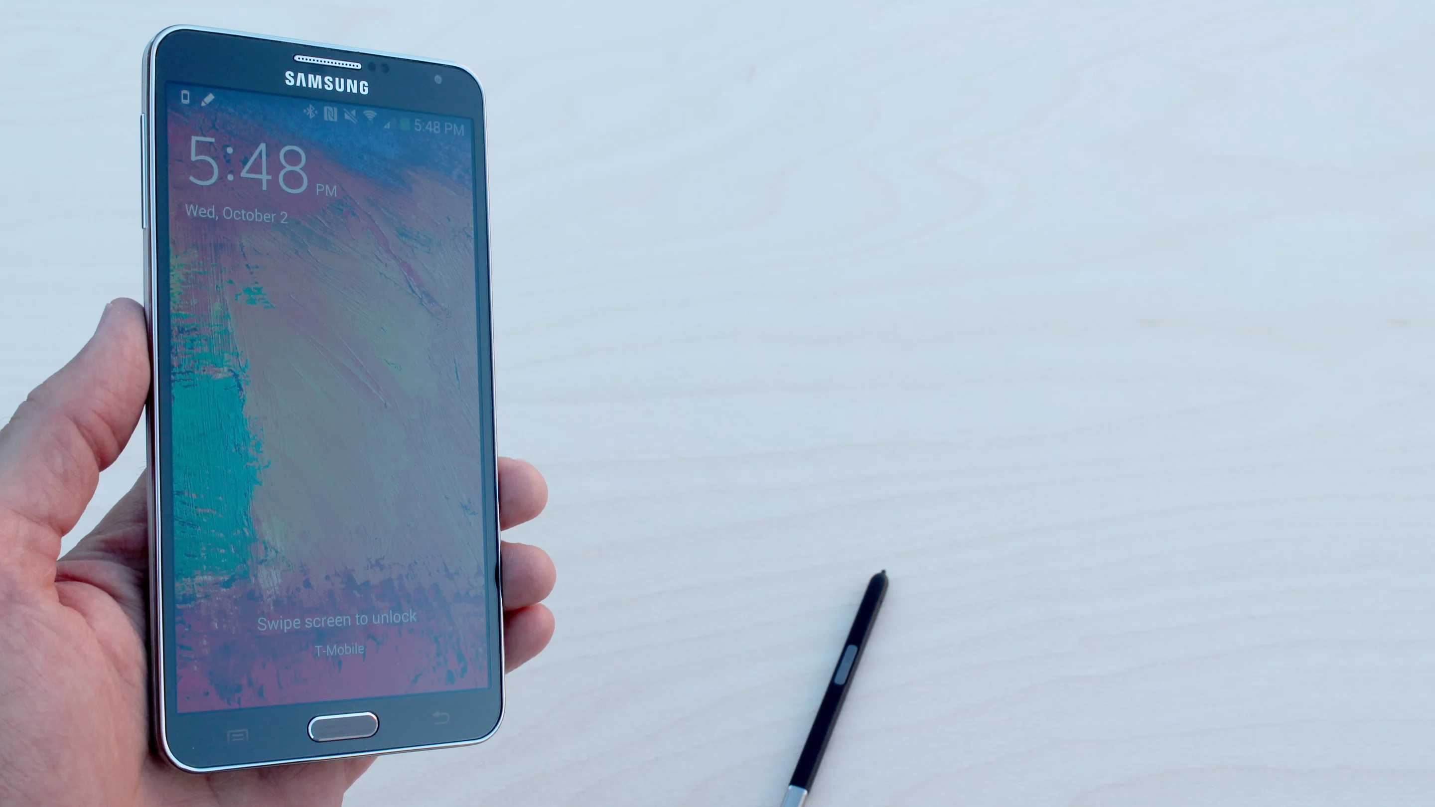 We didn't find it to be too bulky in hand, but your mileage may vary