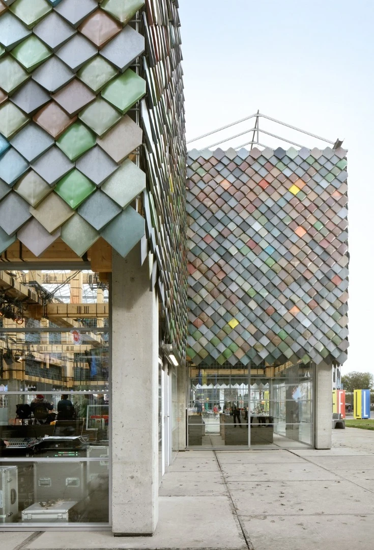 Once the People's Pavilion project had run its course, it was dismantled and all the materials used to build it were returned to their owners