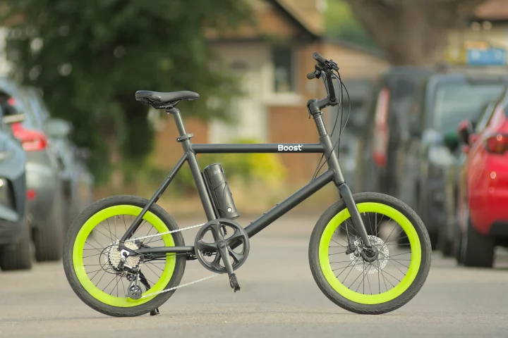Conversion kit specialist Boost's mini-bike has been "designed from the ground up to be practical, easy to live with, but most importantly, fun to ride"