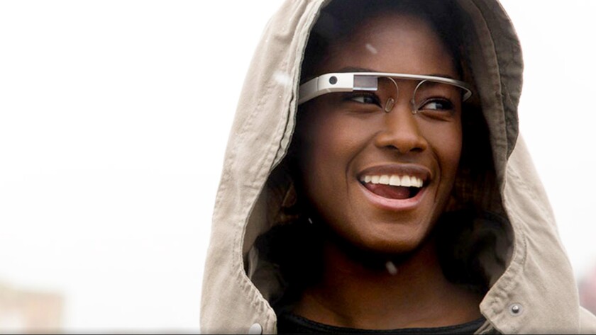None of Google's models have much glass in their Glass
