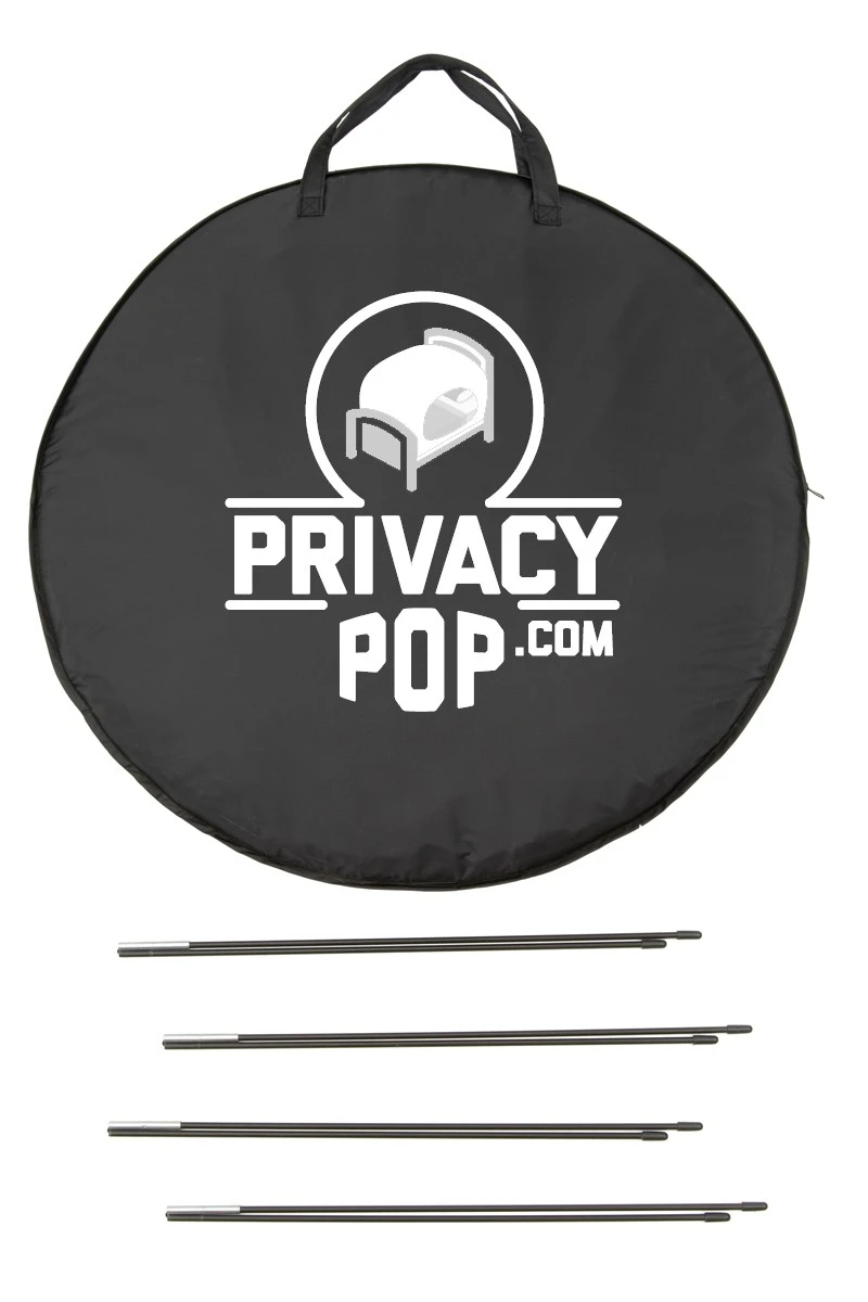 The Privacy Pop comes with a custom carry bag