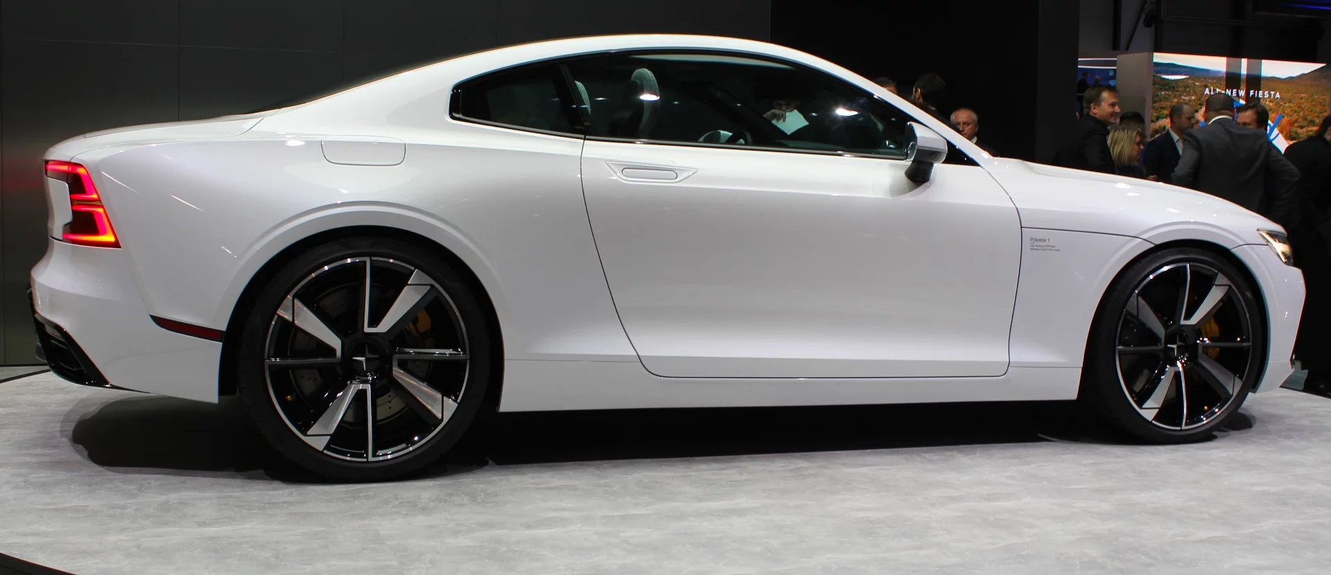 Volvo's new hybrid/electric performance brand Polestar comes to Geneva and shows its simply named "1" coupe