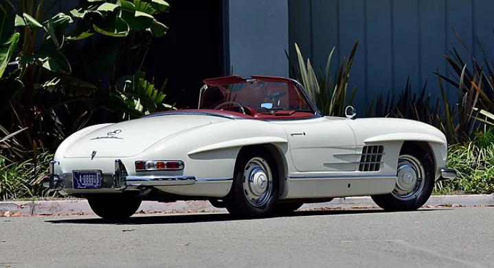 This 1963 Mercedes-Benz 300 SL Roadster is estimated to sell for between $1,900,000 and $2,200,000