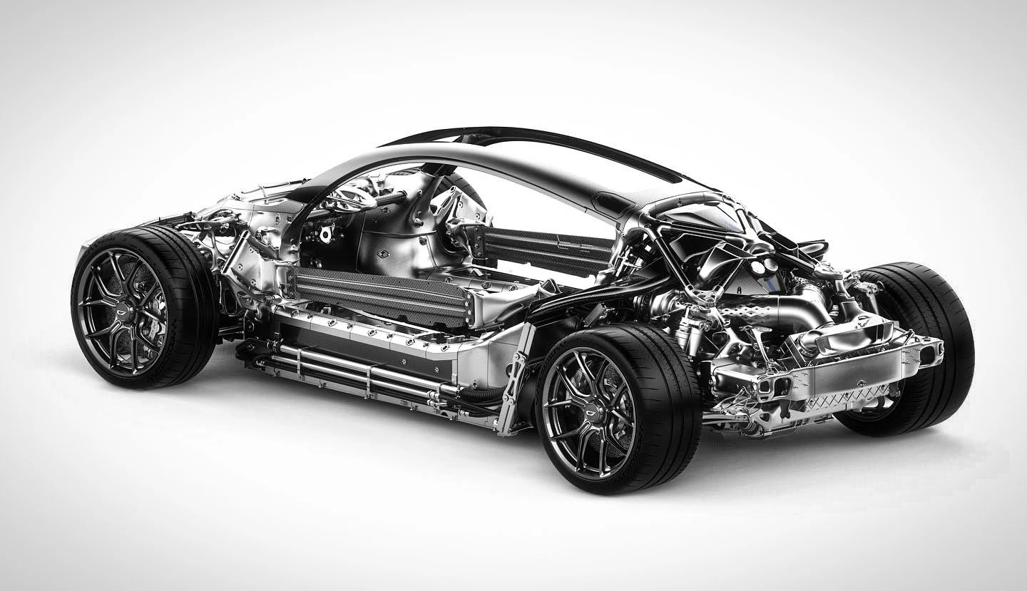 The Czinger 21C uses more than 350 3D-printed parts, enabling a super-lightweight chassis that couldn't be built any other way