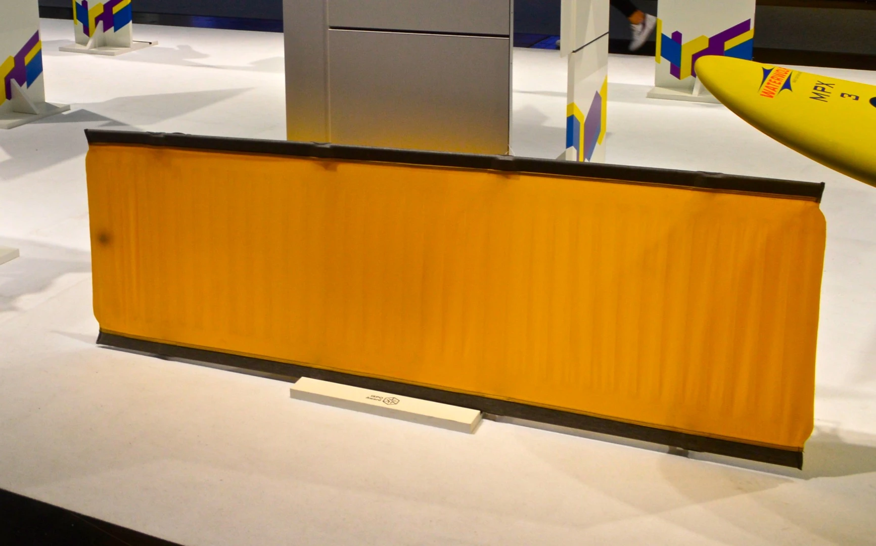 ISPO Gold Award winner: KingCamp's ultralight folding cot includes an inflatable sleeping surface for added comfort