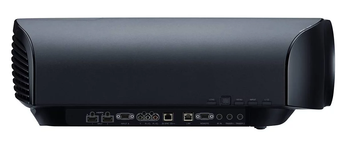 The rear ports on Sony's VPL-VW1000ES