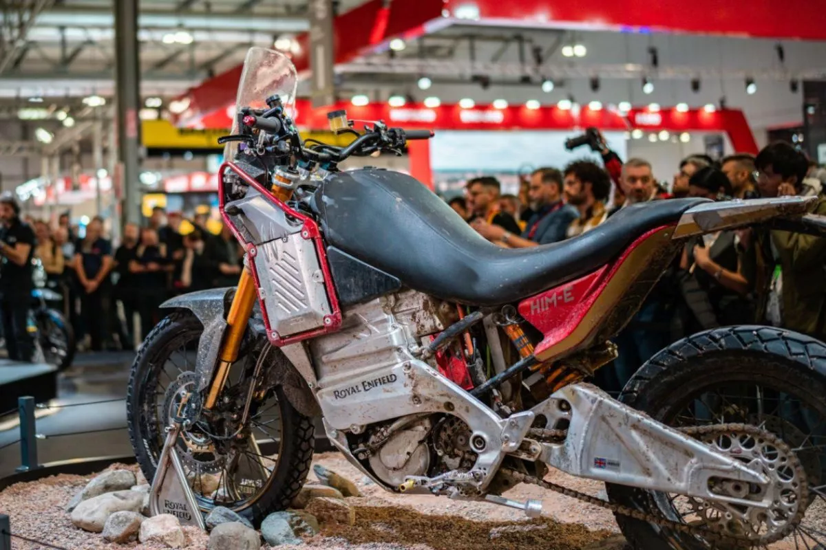 The Him-E was first unveiled at EICMA 2023, and dubbed a platform rather than a concept