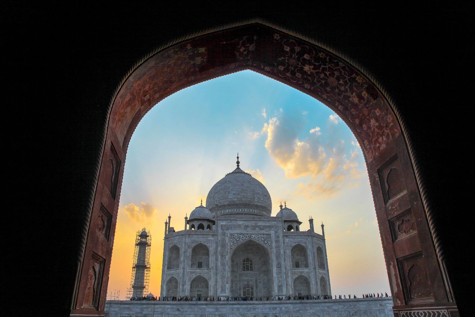 Shortlisted - Taj Mahal, Agra, India. "An immense mausoleum of white marble, built in Agra between 1631 and 1648 by order of the Mughal emperor Shah Jahan in memory of his favourite wife, the Taj Mahal is the jewel of Muslim art in India and one of the universally admired masterpieces of the world's heritage."