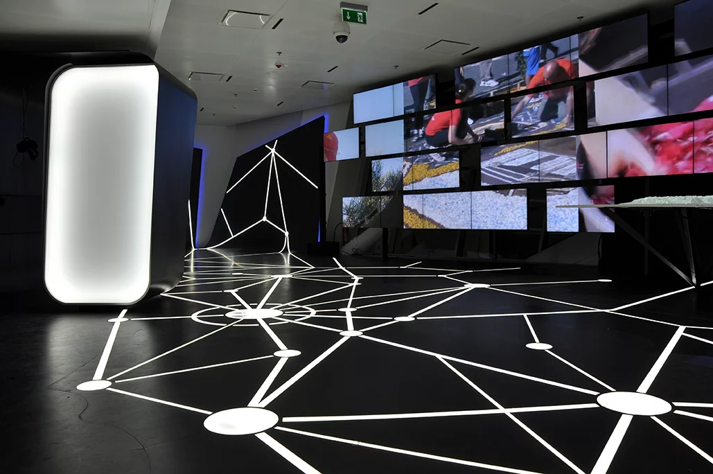 Italian Pavilion boasts 14,000 square meters (150,695 sq. ft) of exhibition space