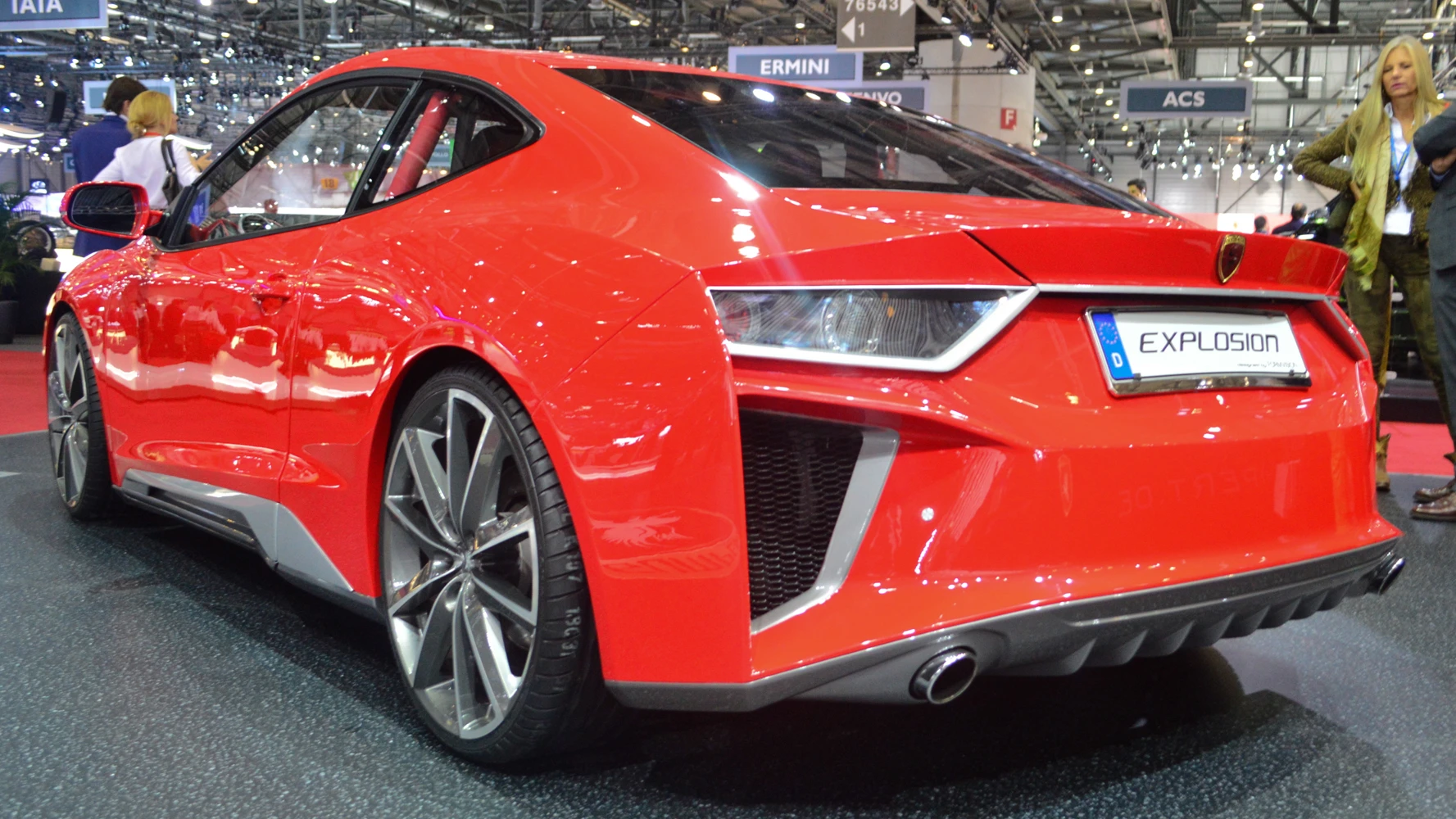Gumpert debuted the Explosion at the 2014 Geneva Motor Show