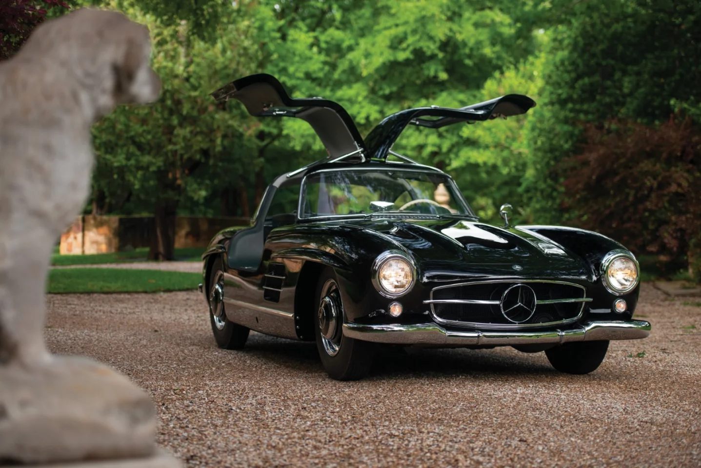 2018 Monterey Car Week Auction Report | 1954 Mercedes-Benz 300 SL Gullwing | Sold for $1,380,000 | Estimate: from $1,400,000 to $1,600,000 | No ReserveAuction: RM-Sothebys | Lot 144 | Official Description