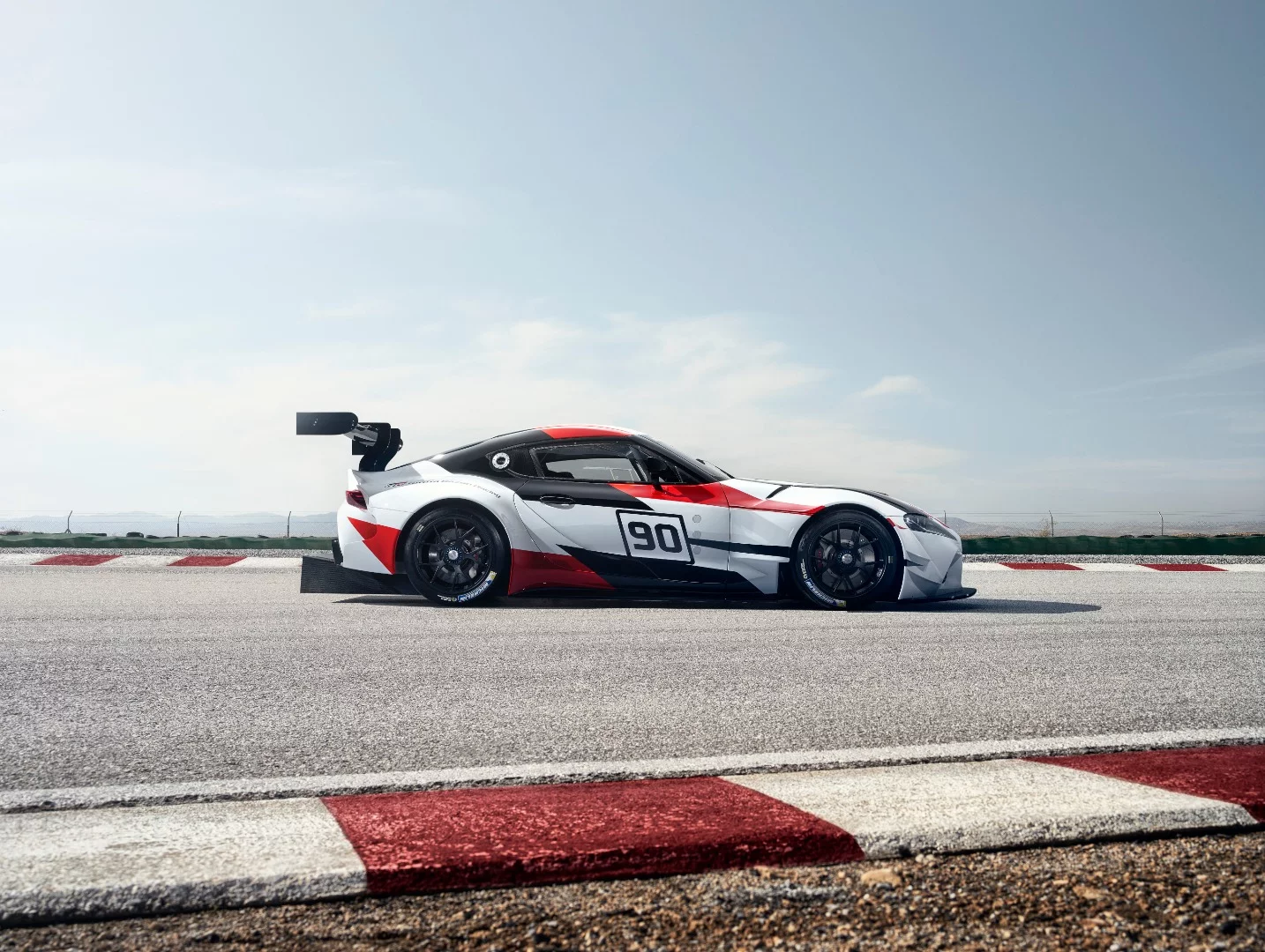 Like the A40, A60, A70, and A80 models before it, the A90 (fifth-generation) Toyota GR Supra Racing Concept is the latest Supra for Toyota