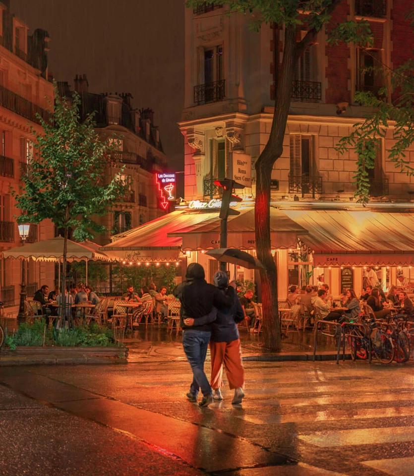 Winner, Urban Press Award. Part of the series "Parisian Night Stories"