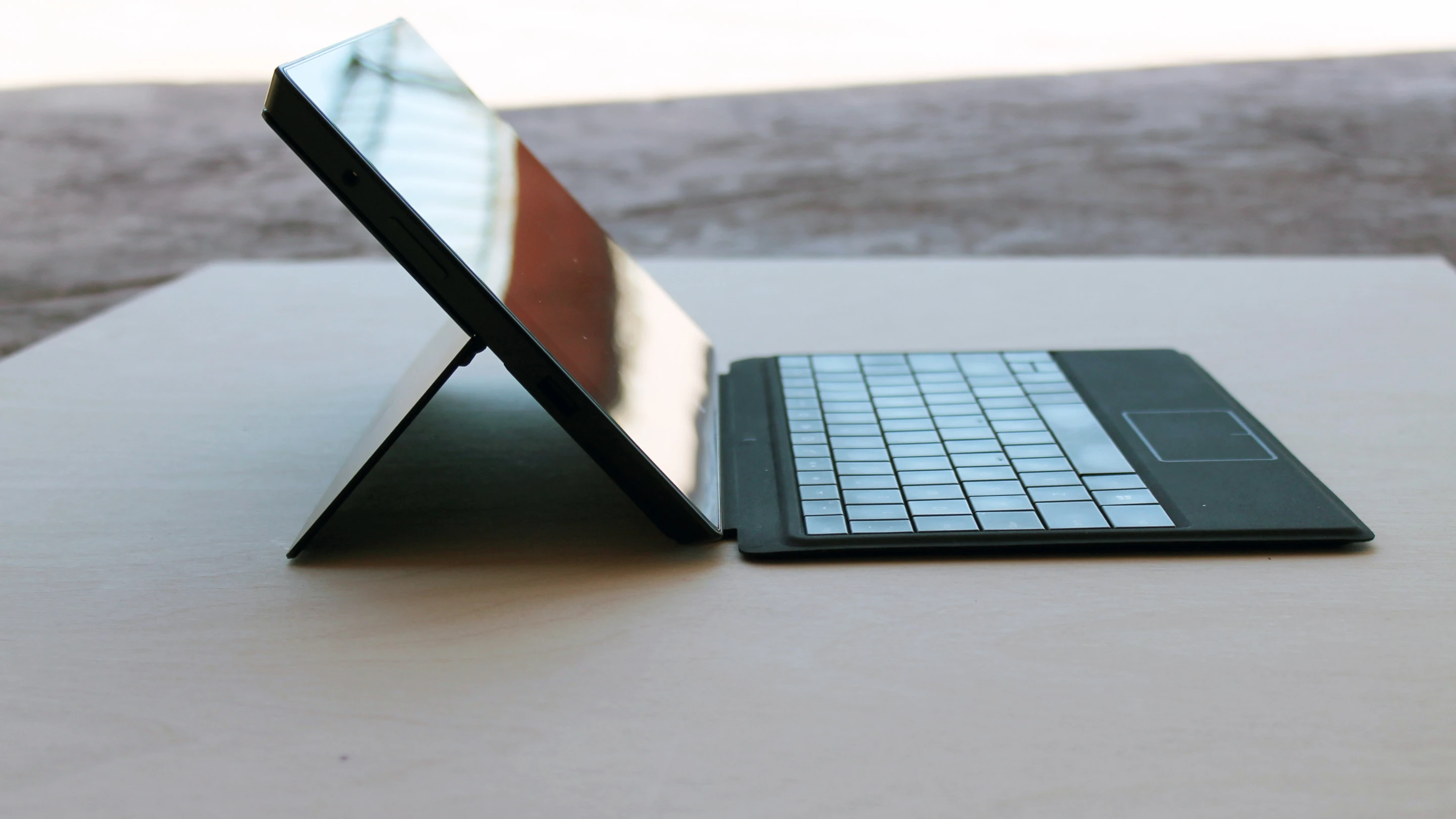 This new 55 degree angle for the (dual-position) kickstand makes a big difference