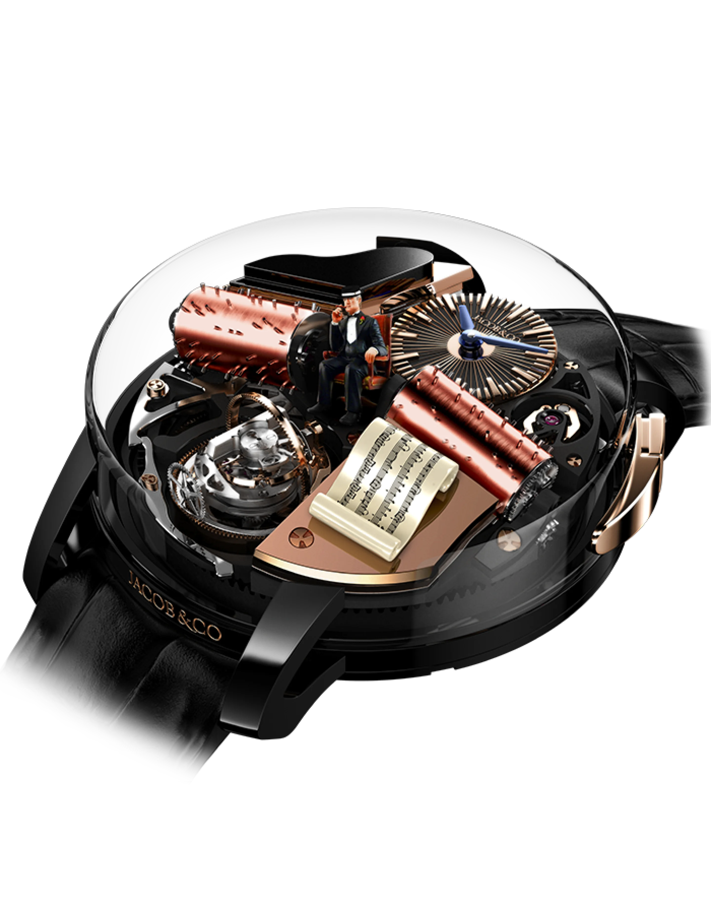 Opera Compass Watch Opera watch puts a music box on your wrist