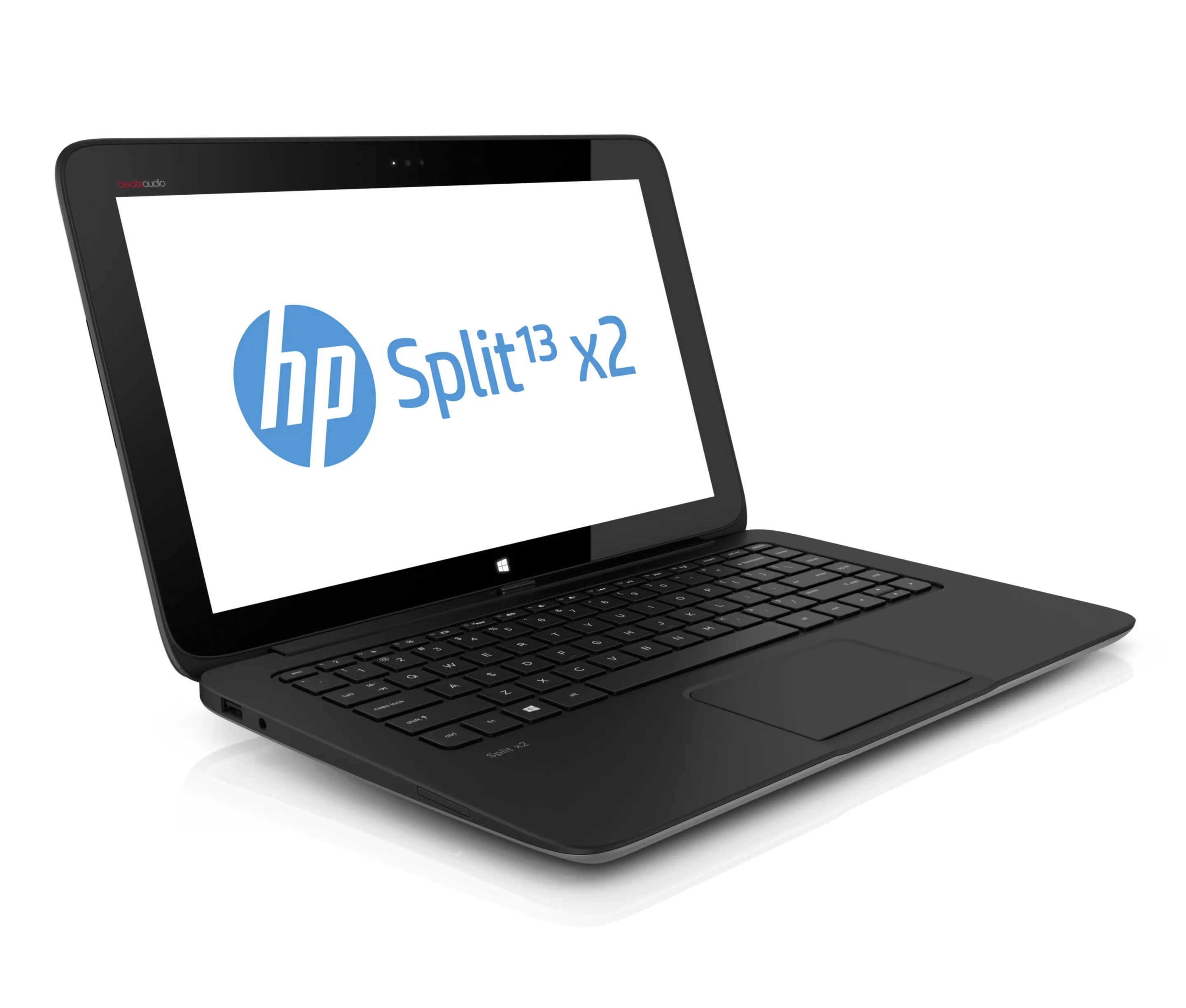 The keyboard base includes its own battery, but the increased display size means that HP can include a full-sized keyboard with ClickPad