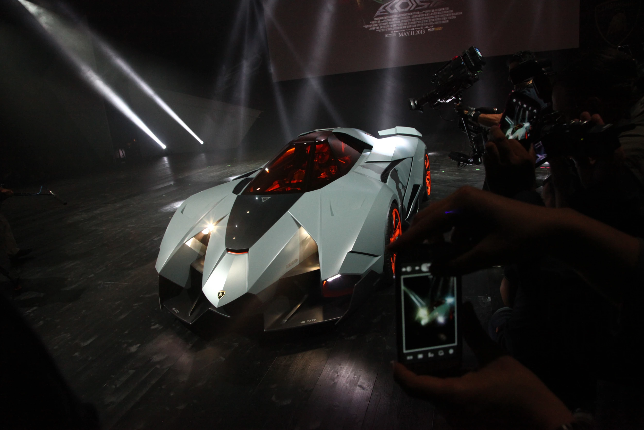 The Egoista debuts to celebrate Lamborghini's 50th anniversary