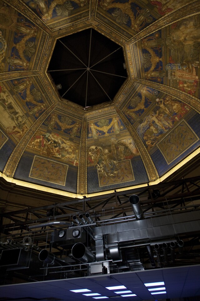 An example of ceiling decor before modernism intervened (Image: Girogio Zucchiatti, courtesy la Biennale di Venezia)