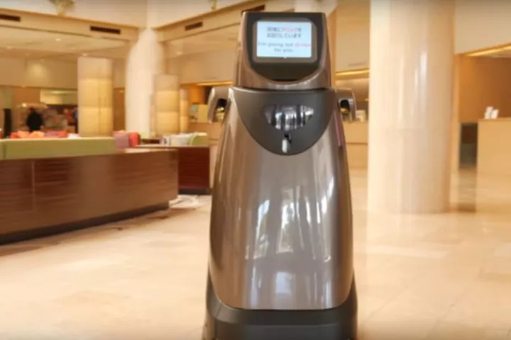 The HOSPI(R) Autonomous Delivery Robot was originally designed for hospitals