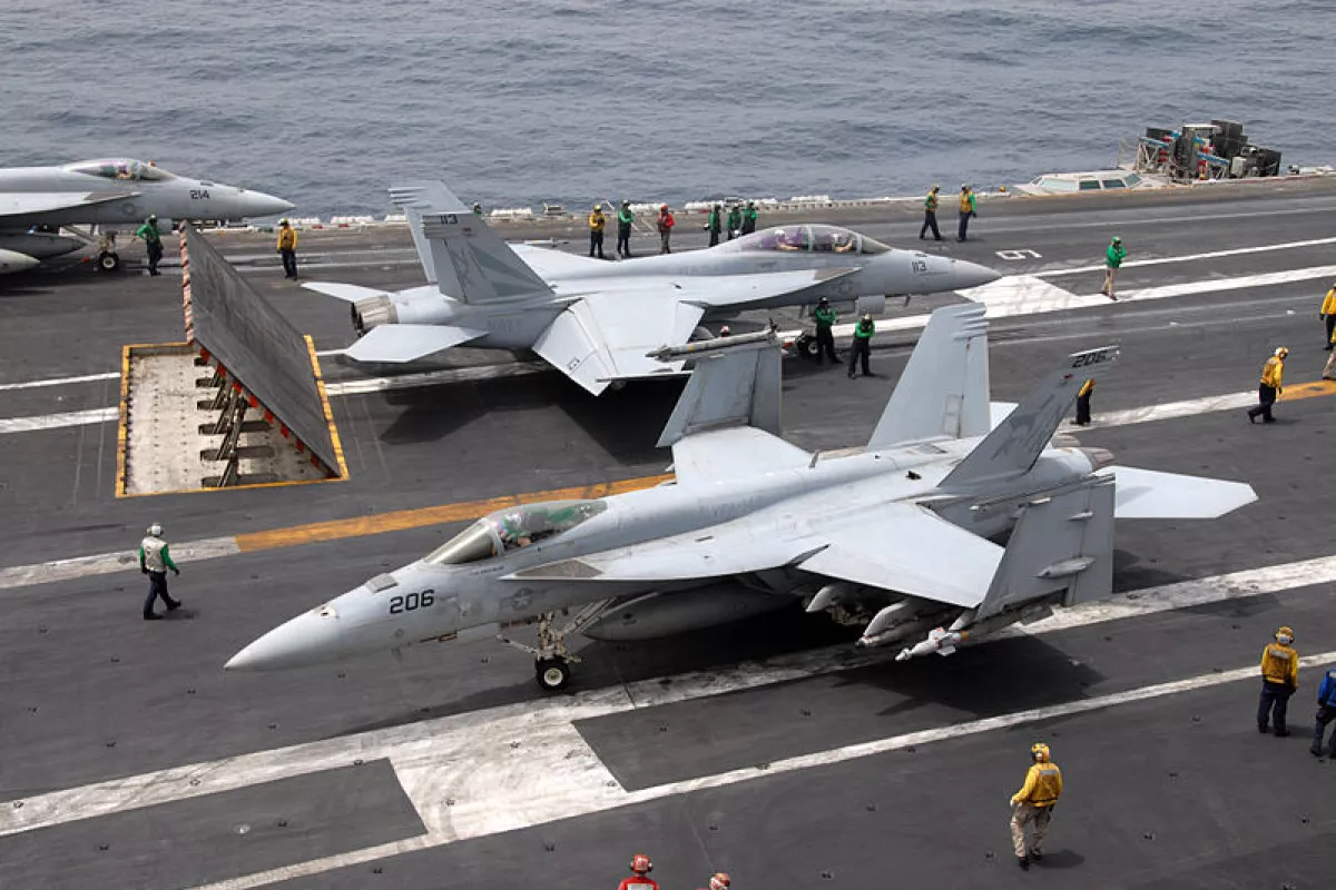 A new computer system has been designed to make managing the traffic on aircraft carrier flight decks more efficient