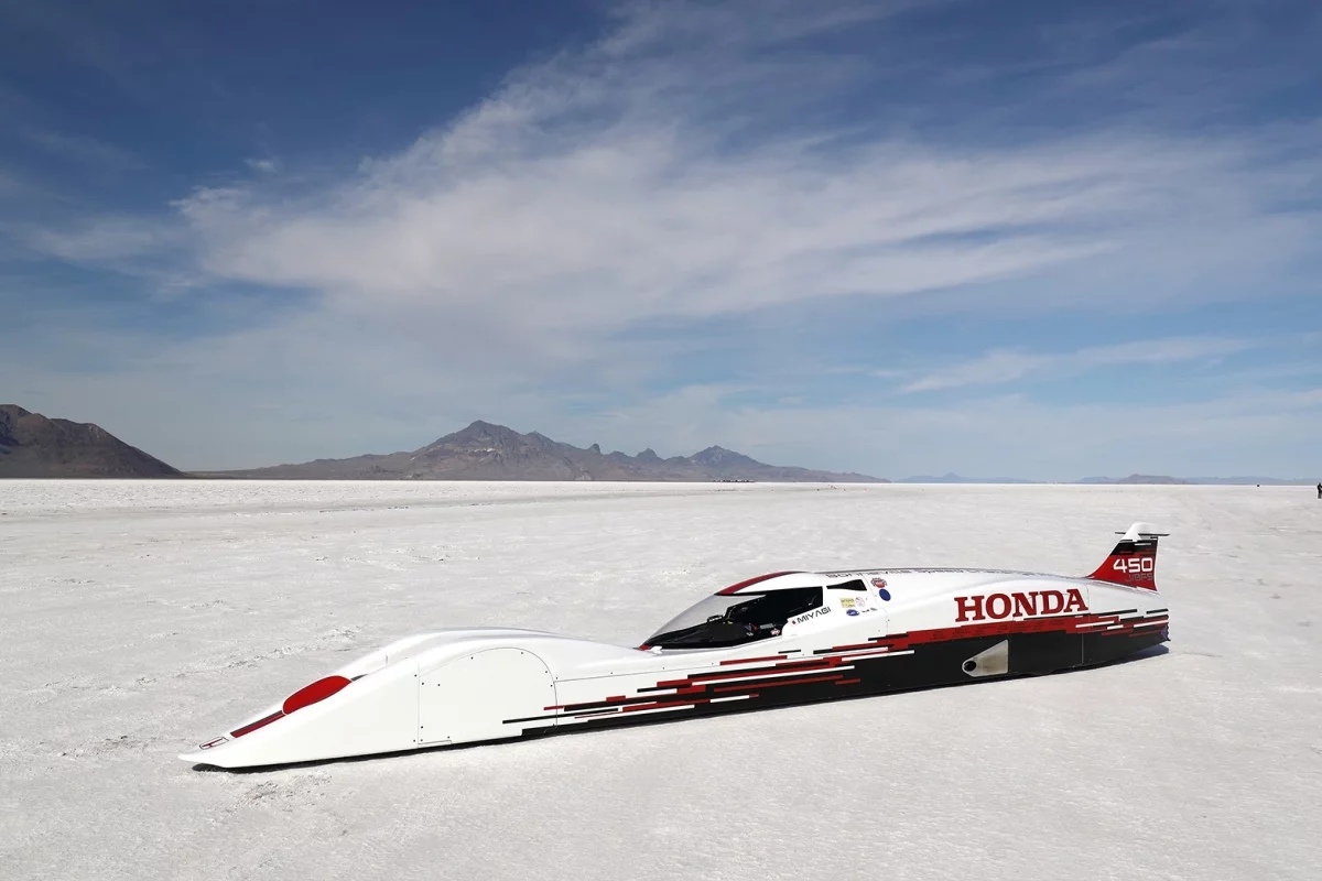 The S-Dream has claimed the title of world's fastest Honda