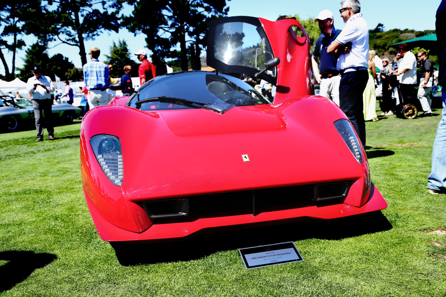 2006 Ferrari P4/5 by Pininfarina at Quail (Photo: Angus MacKenzie/gizmag.com)