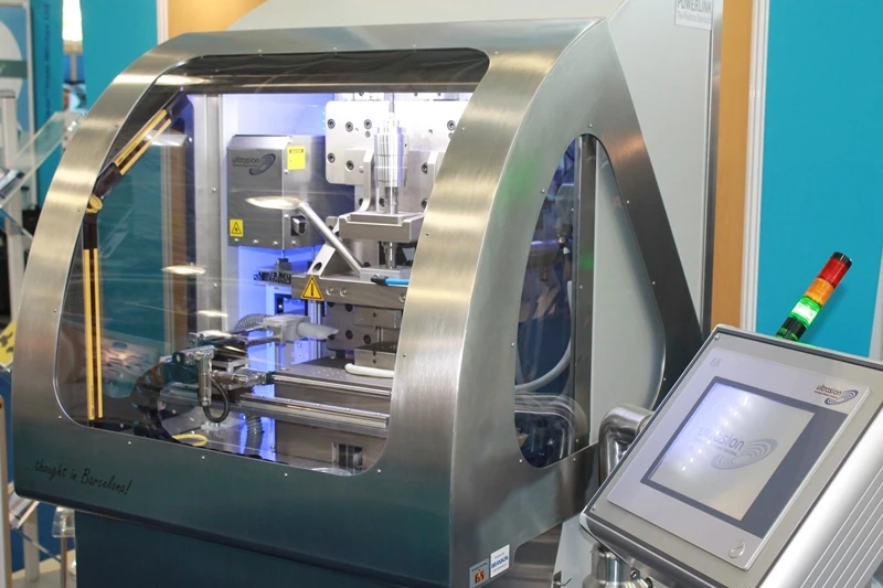 The Ultrasion Sonorous 1G is an ultrasonic molding machine