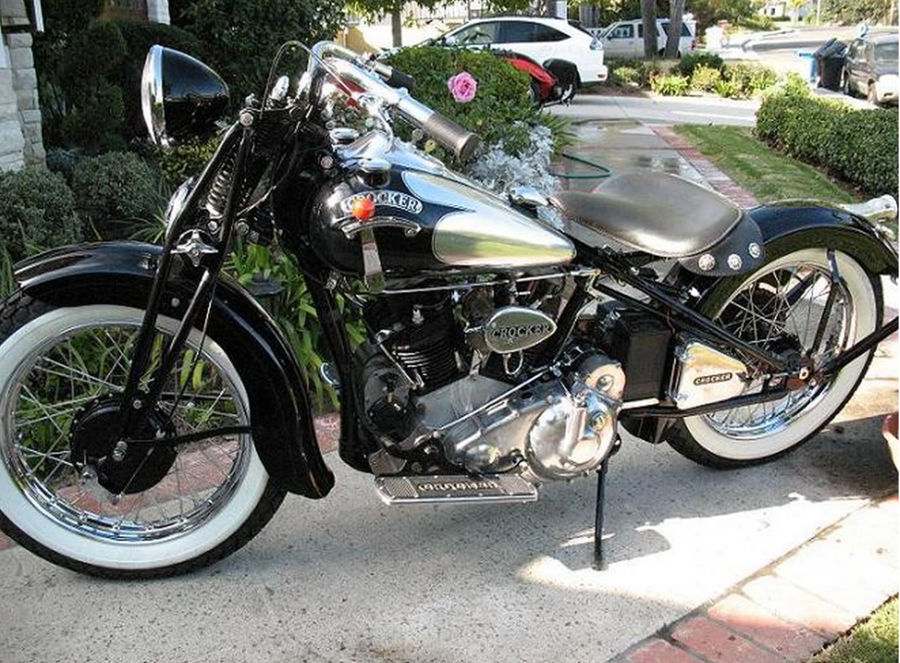 This 1941 Crocker Big Tank sold for US$230,000 in a January 2007, Las Vegas, MidAmerica auction. MidAmerica is now Mecum.