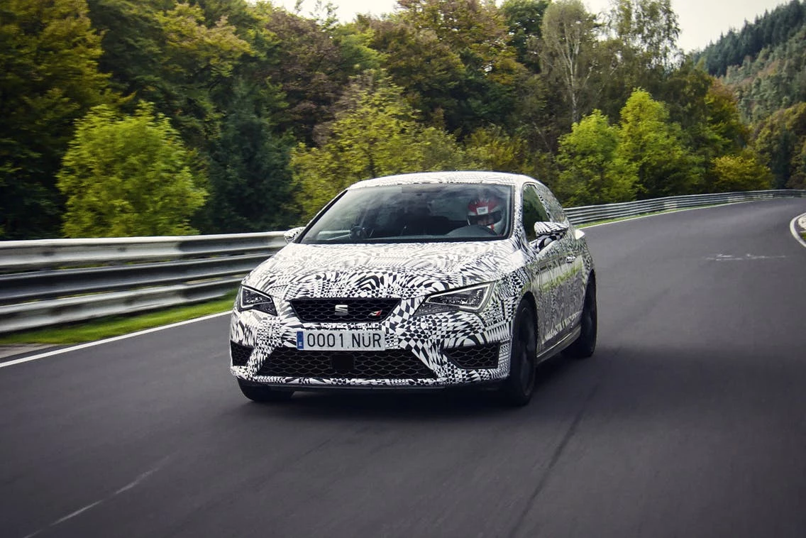 The Cupra is based on a Golf, but Seat was briefly faster than the VW big brother
