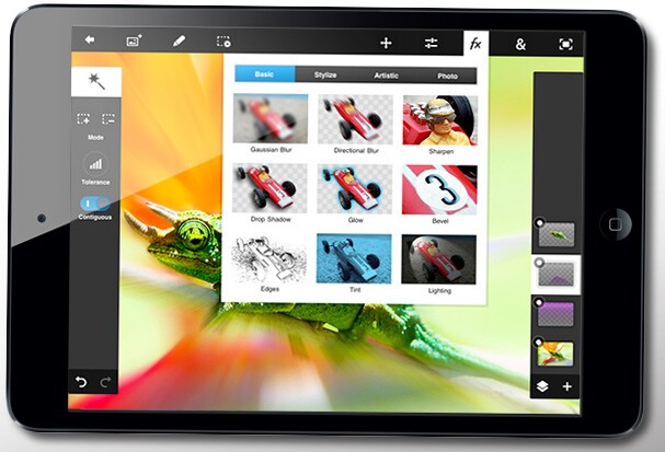Adobe brings serious image editing to the iPad with Photoshop Touch