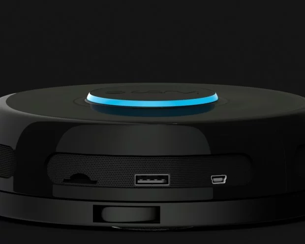 The CarVi unit sticks onto your windshield to add driver assist features to your current car