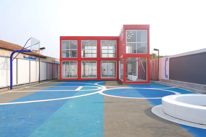 The Community Cube center was built to service Shanghai's migrant workers (Photo: Jennifer Ha)