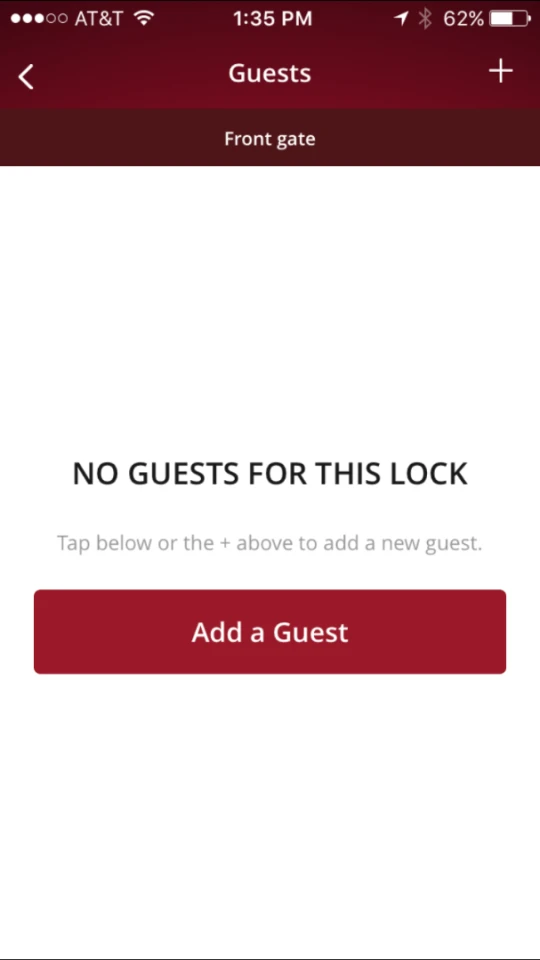 Master Lock SmartLocks allow adding a guest in a few clicks