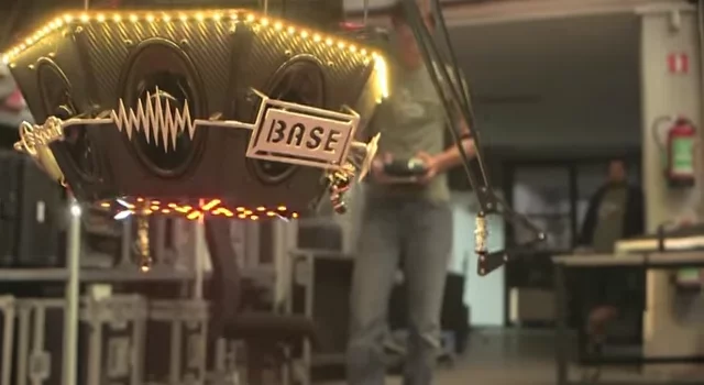 While an unashamed marketing stunt to promote Base's discount Spotify Premium rates, the PartyDrone does serve as an example of the seemingly endless applications for drones