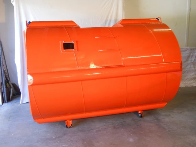 The Tsunami Survival Pod is a watertight, crush-proof capsule designed to allow its users to ride out tsunamis