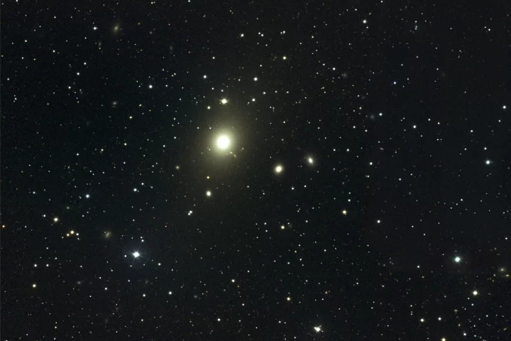 Visible light image of the Virgo Galaxy Cluster