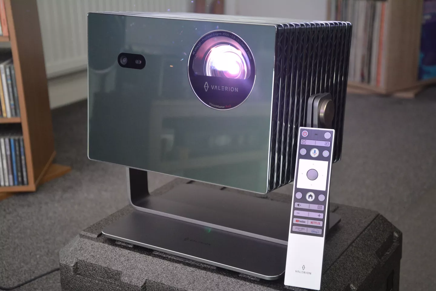 The Valerion VisionMaster Pro 2 is bright enough for daytime/lights-on viewing