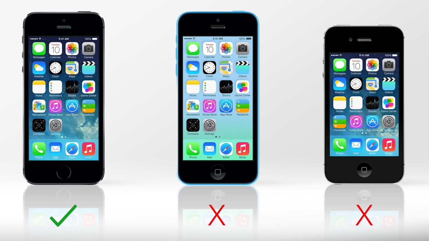 The iPhone 5s has an M7 motion coprocessor, which can let you use fitness tracking apps and accessories without sucking the life out of your phone's battery