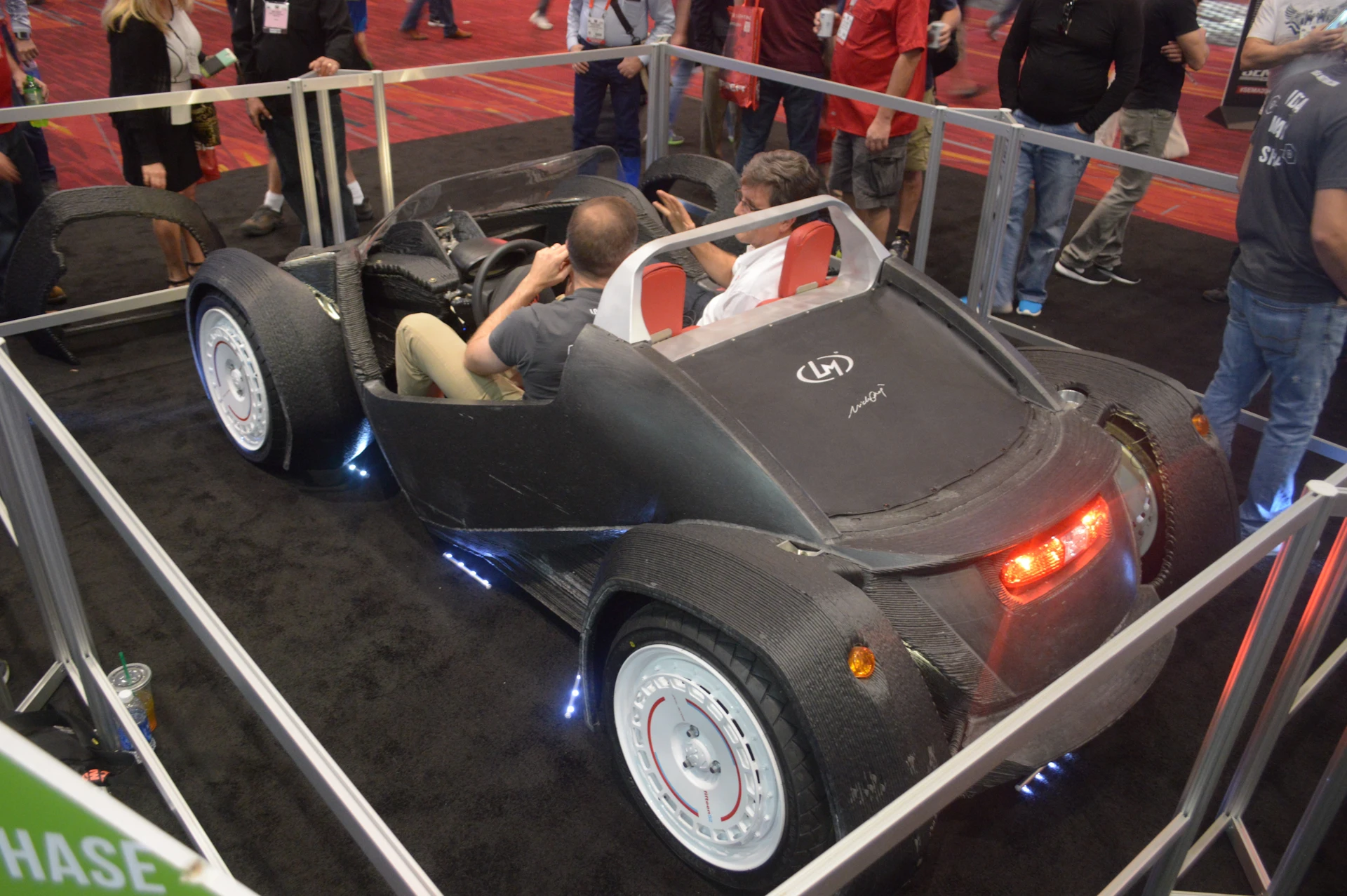 The Strati uses a small powertrain borrowed from the Renault Twizy (Photo: C.C. Weiss/Gizmag)