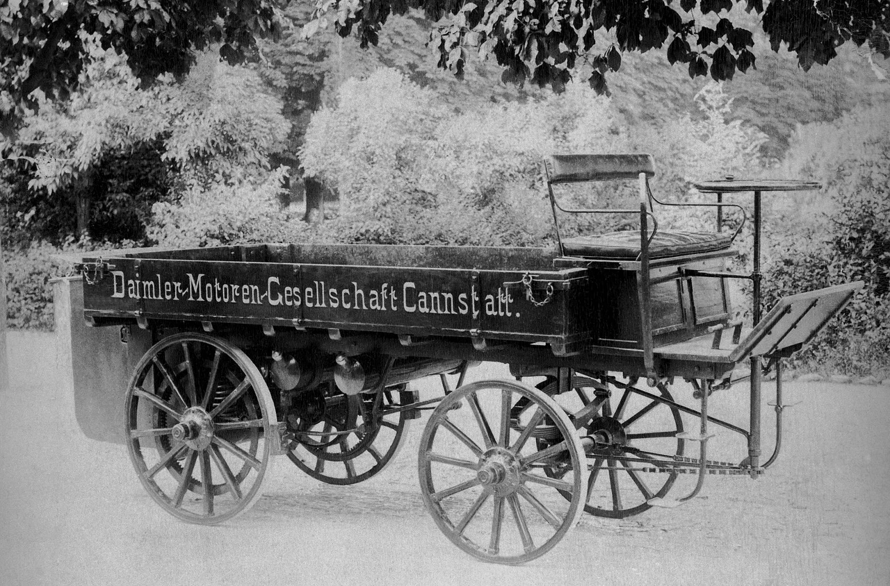 Gottleib Daimler's 1896 truck cart