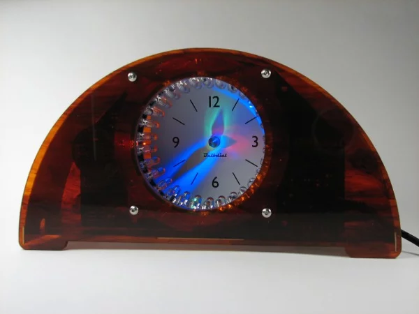 The Bulbdial Clock - an electronic take on an ancient timepiece.